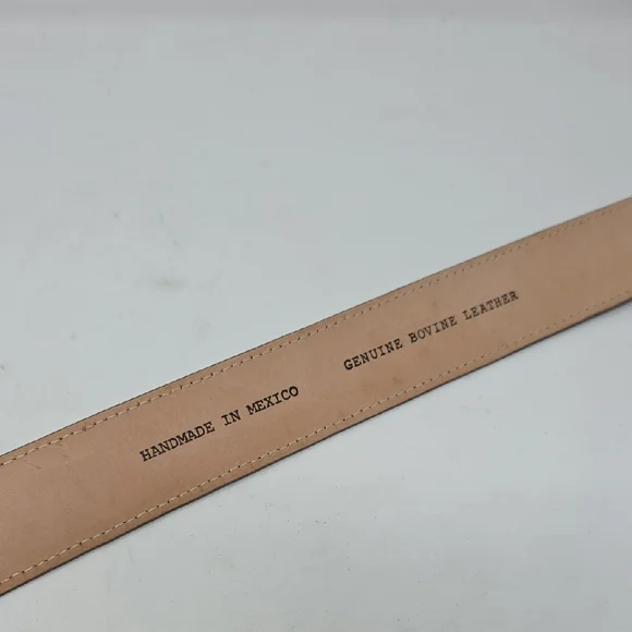 Tecovas Genuine Bovine  Dark Brown Leather Belt Men's Size 40 - Picture 3 of 5